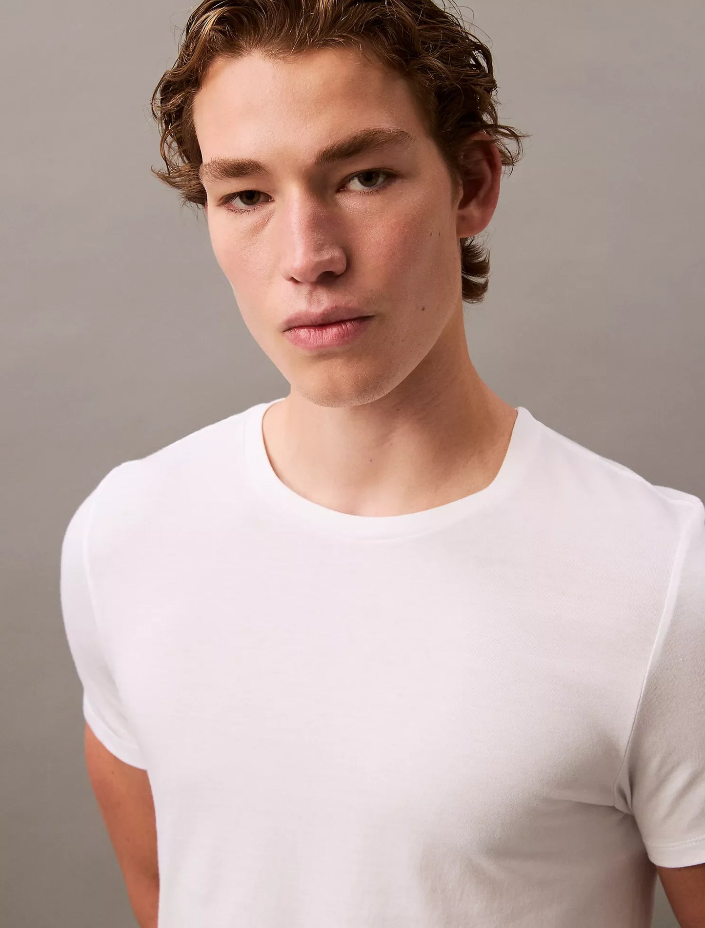 Cotton Classics 5-Pack Classic Fit Crewneck T-Shirt | WHITE