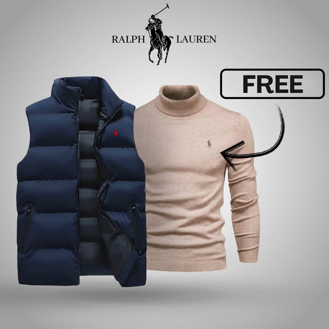 RALPH LAUREN KIT VEST + SWEATHER (CLEARANCE)