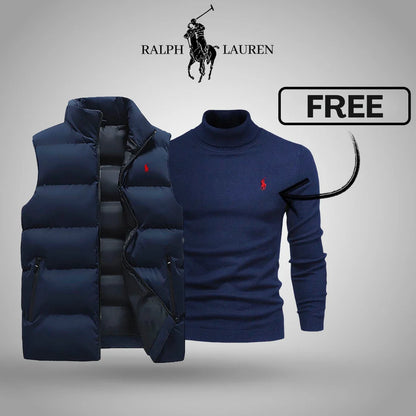 RALPH LAUREN KIT VEST + SWEATHER (CLEARANCE)