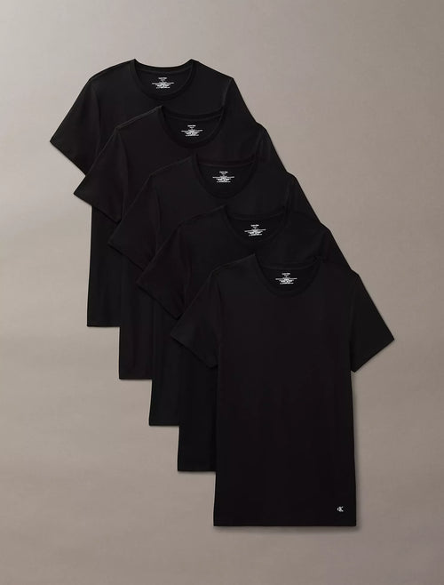 Cotton Classics 5-Pack Classic Fit Crewneck T-Shirt