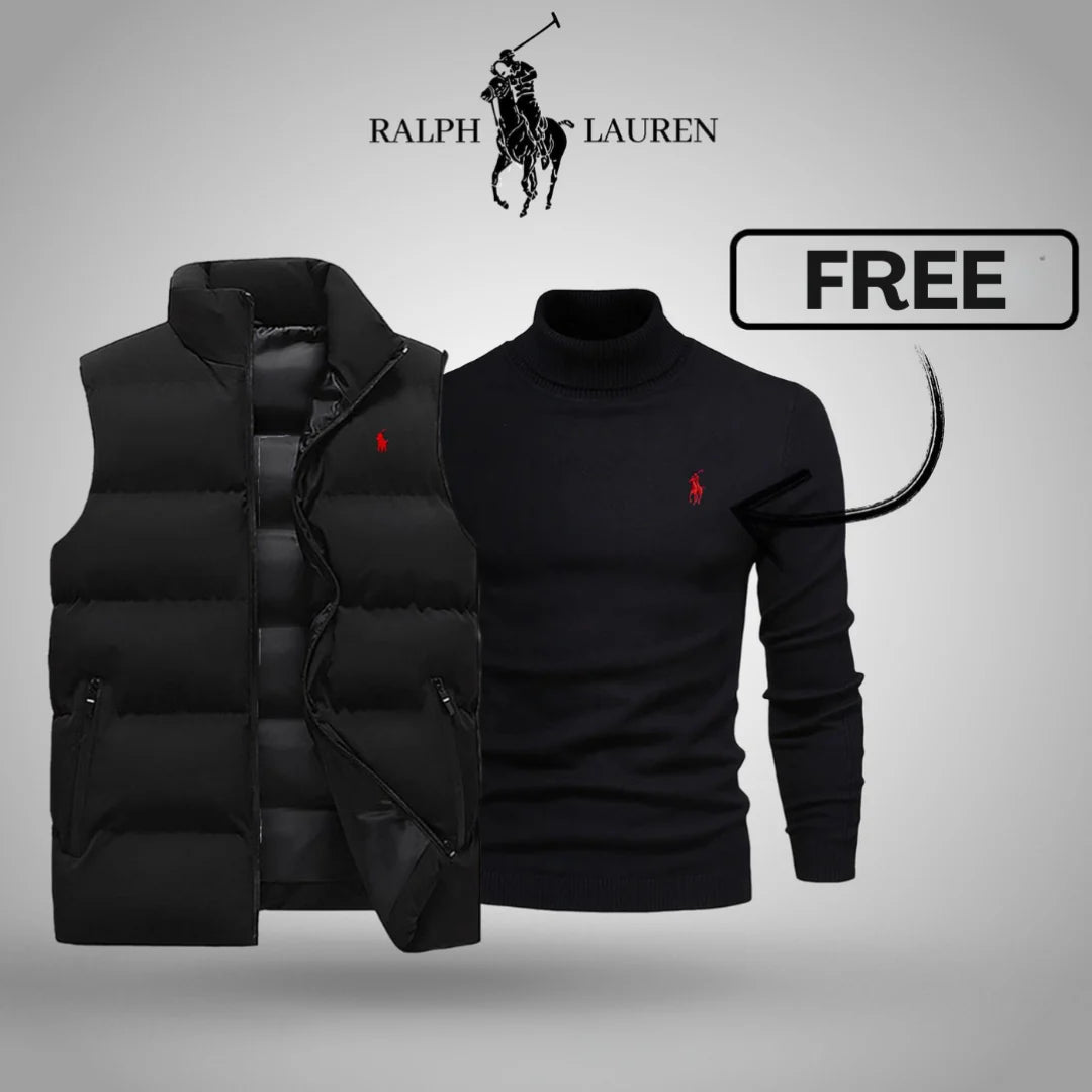 RALPH LAUREN KIT VEST + SWEATHER (CLEARANCE)