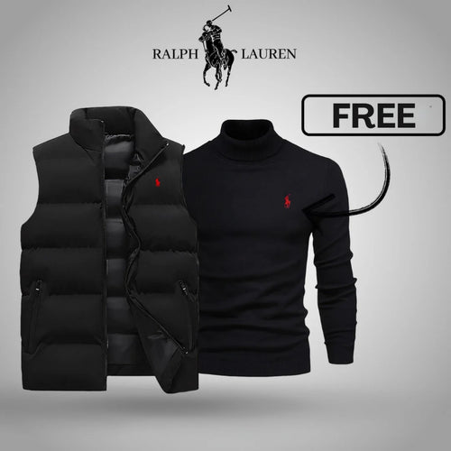 RALPH LAUREN KIT VEST + SWEATHER (CLEARANCE)