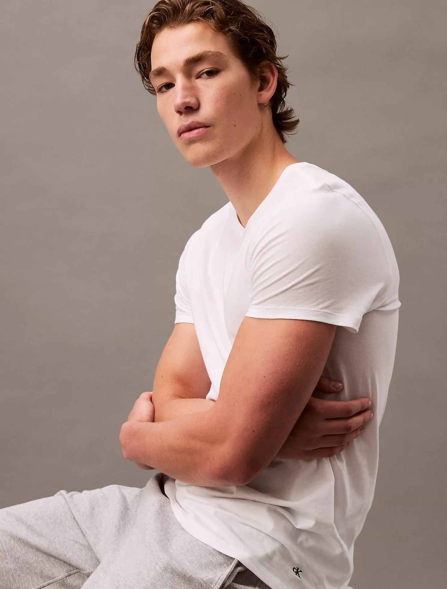 Cotton Classics 3-Pack Classic Fit Crewneck T-Shirt | WHITE